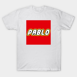 PABLO - Personalized LEGO Name T-Shirt
